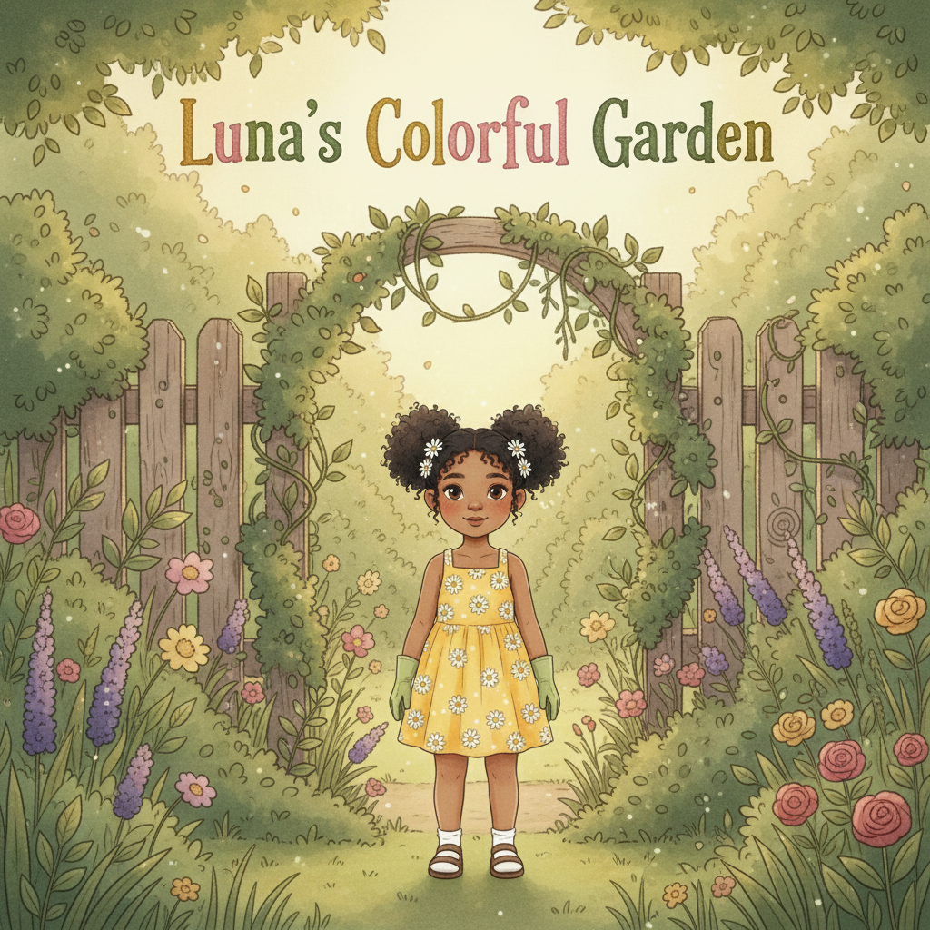 Luna's Colorful Garden